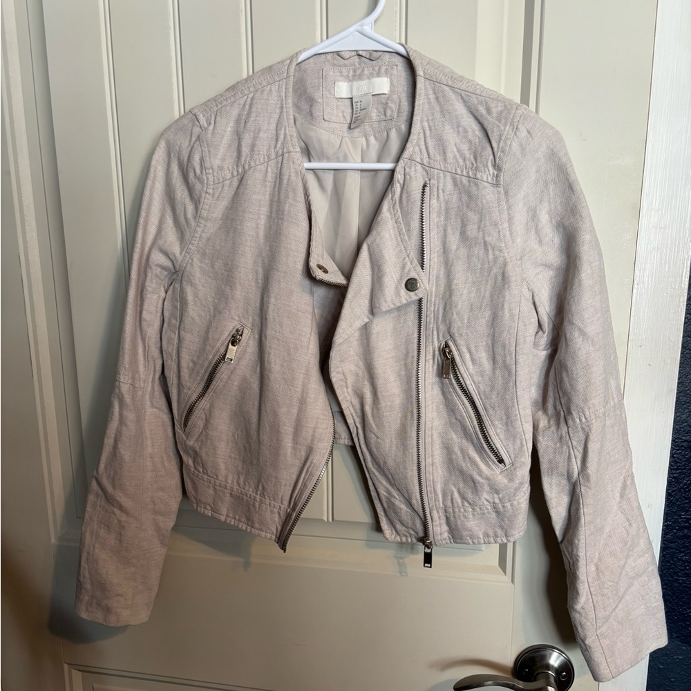 H&M Linen Blend Jacket